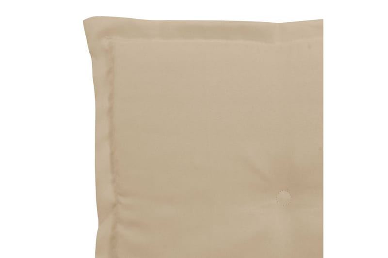 Hynder Til Havestol 4 stk. 40x40x3 cm Beige - Beige - Siddehynder