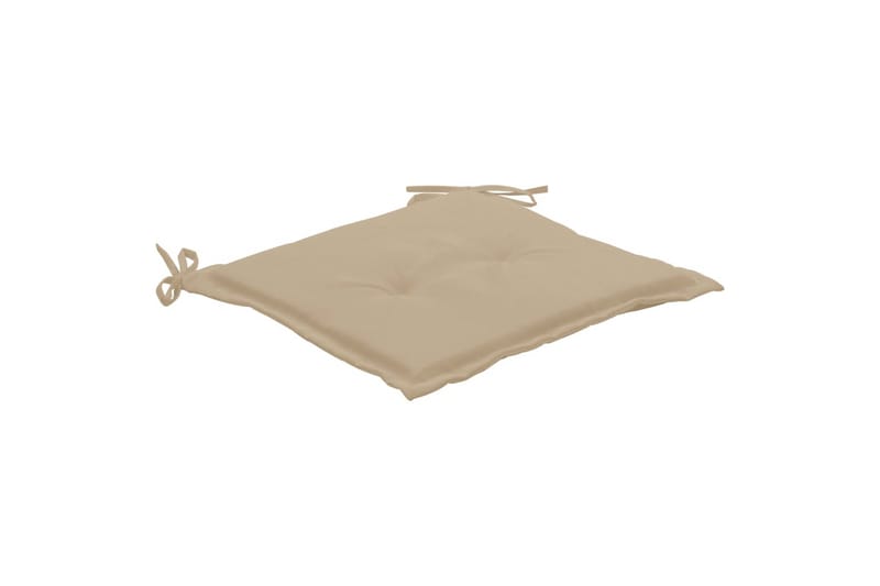 Hynder Til Havestol 4 stk. 40x40x3 cm Beige - Beige - Siddehynder