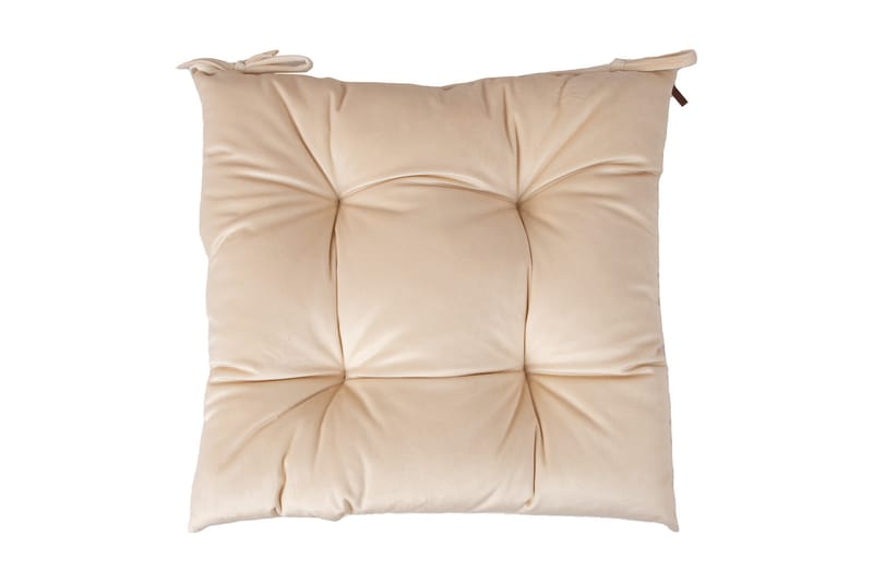 Velvet Hynde 40x40 cm Beige - Havemøbler - Hynder - Siddehynder