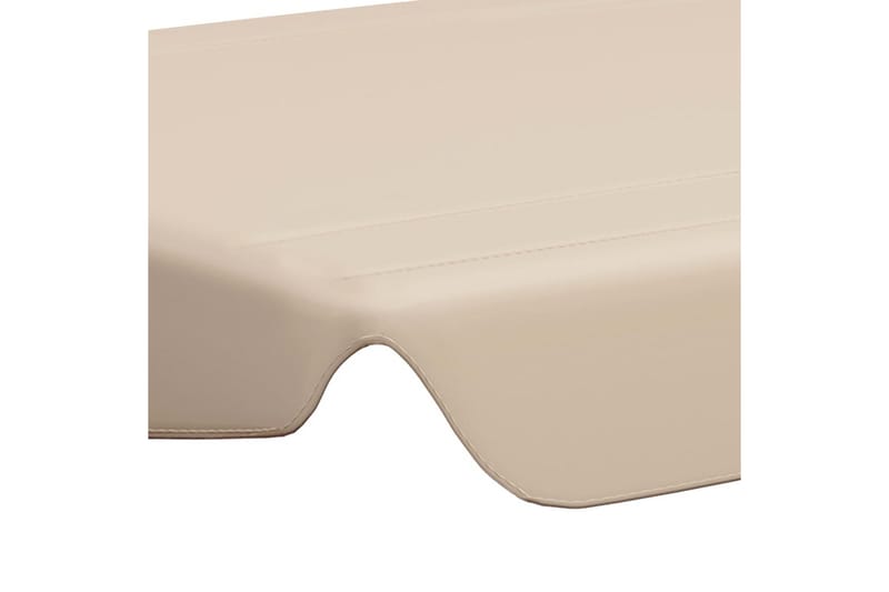 udskiftelig baldakin til gyngesofa 150/130x70/105 cm beige - Beige - Havemøbler - Havesofaer & bænke - Hængesofaer - Hængesofa tag