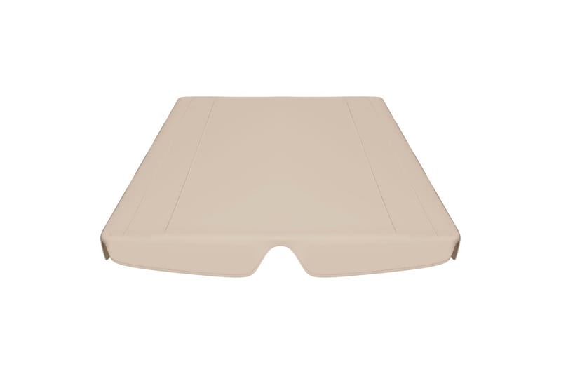 udskiftelig baldakin til gyngesofa 150/130x70/105 cm beige - Beige - Havemøbler - Havesofaer & bænke - Hængesofaer - Hængesofa tag