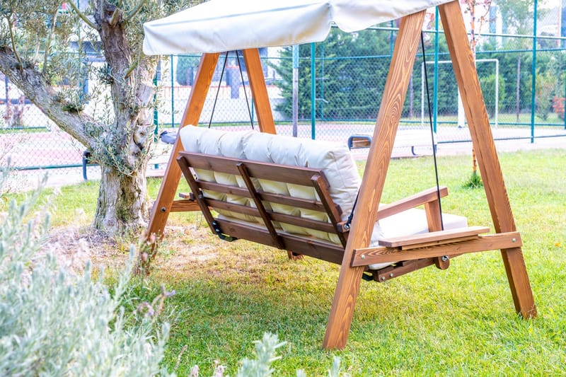 Taharoa Komplet Hammock 203 cm - Beige - Havemøbler - Havesofaer & bænke - Hængesofaer