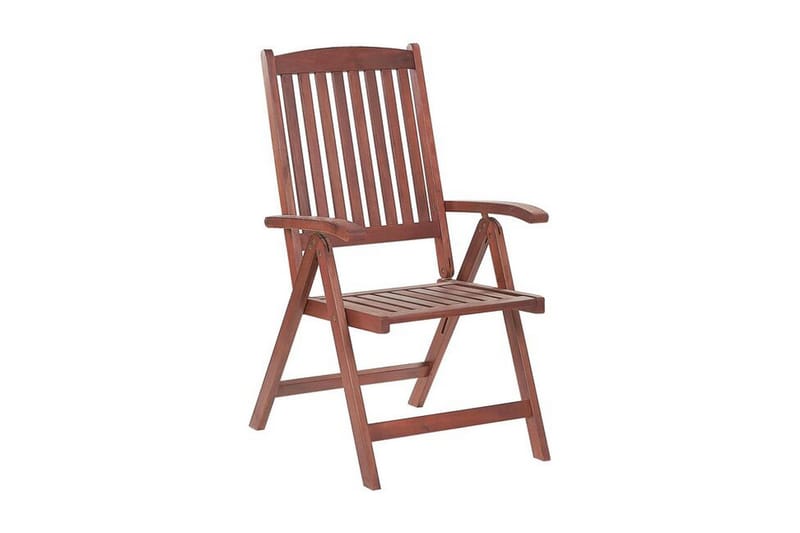 Canneto Stol 2 stk Sammenfoldelig - Natur - Spisebordsstole udendørs - Havemøbler børn - Altanstole