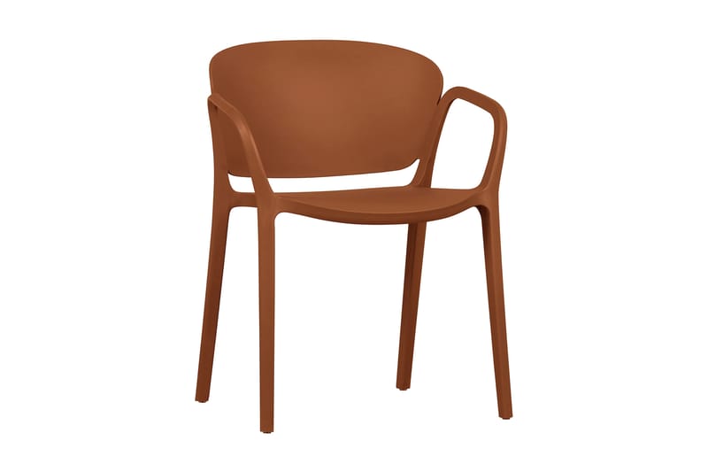 Frikssa Armstol - Brun - Spisebordsstole udendørs - Havemøbler børn - Altanstole