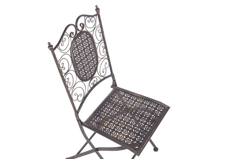 Havestol 2 st sort BORMIO - Sort - Spisebordsstole udendørs - Altanstole