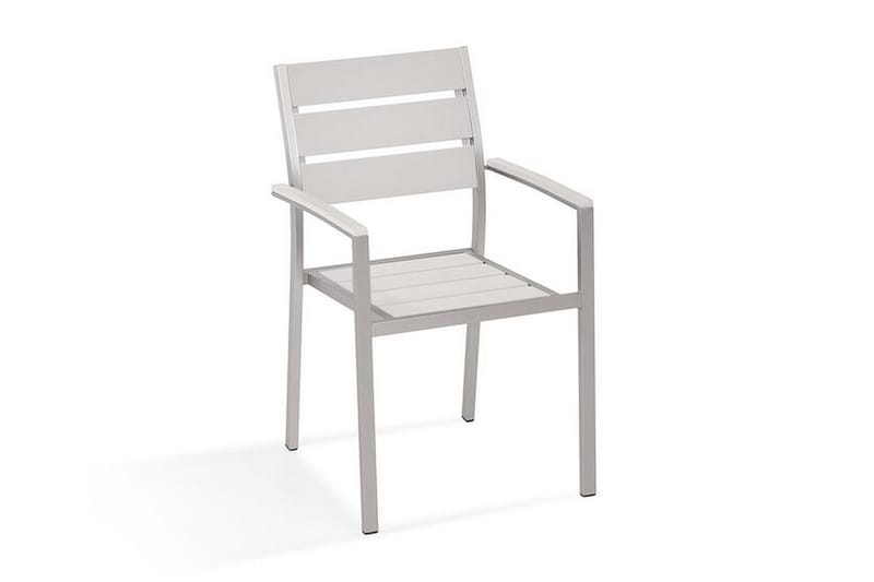 Purujosa Havestol 6-pak - Hvid - Spisebordsstole udendørs - Havemøbler børn - Altanstole