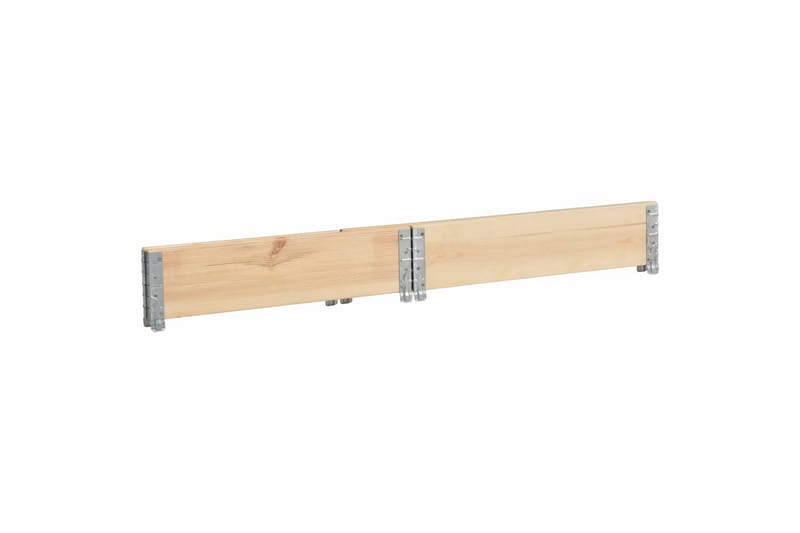 Pallekasse 100x100 cm Massivt Fyrretræ - Havemøbler - Øvrigt havetilbehør - Tilbehør udendørs - Havekrukker