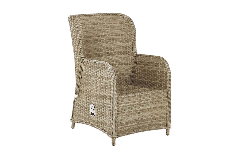 Cecata 2-Pers. Loungesæt - Beige/Polyrattan - Havemøbler - Loungemøbler - Loungesæt