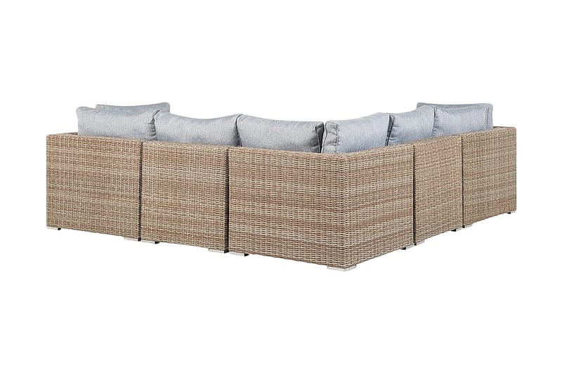 Contare Loungegruppe 240 cm - Brun - Havemøbler - Loungemøbler - Loungesæt