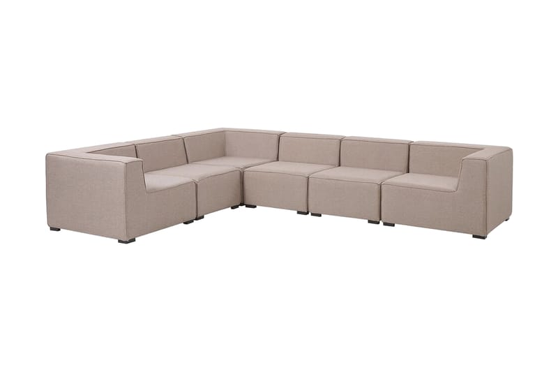 Dameion 7-Pers. Loungesæt - Beige - Havemøbler - Loungemøbler - Loungesæt