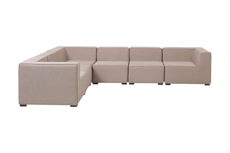 Dameion 7-Pers. Loungesæt - Beige - Havemøbler - Loungemøbler - Loungesæt