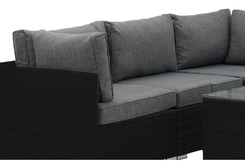 Amazon Loungesofa - Sort - Havemøbler - Loungemøbler - Loungesofaer