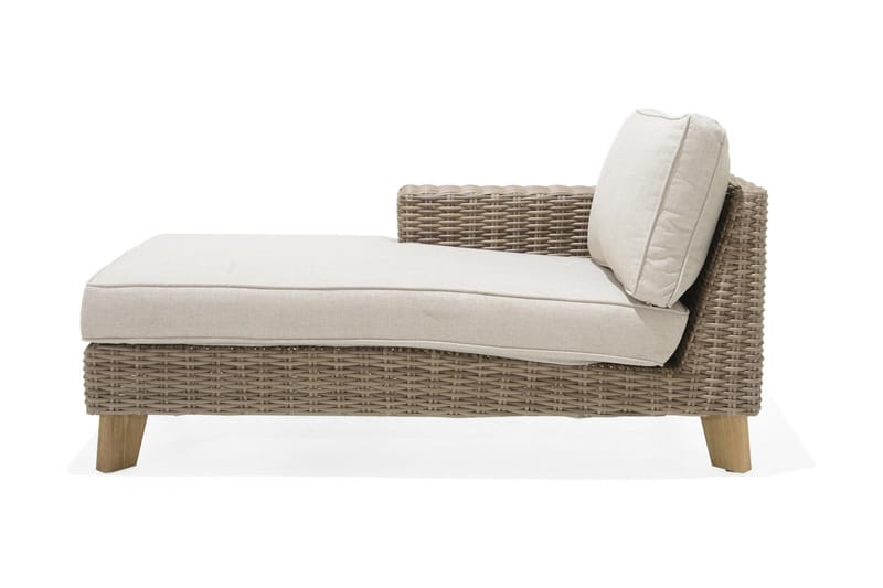 Bahamas Sofa med Armlæn Højre - Beige - Havemøbler - Loungemøbler - Loungesofaer