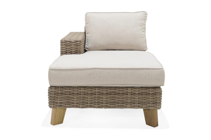 Bahamas Sofa med Armlæn Højre - Beige - Havemøbler - Loungemøbler - Loungesofaer