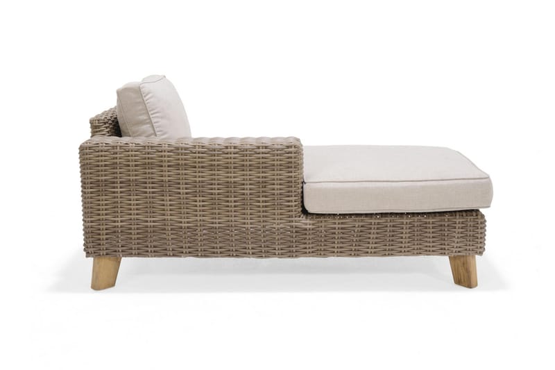 Bahamas Sofa med Armlæn Højre - Beige - Havemøbler - Loungemøbler - Loungesofaer