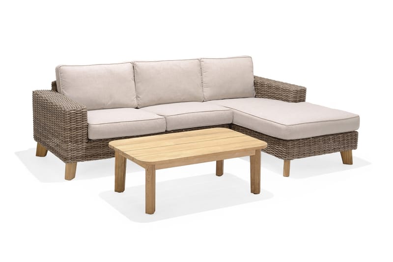 Bahamas Sofa med Armlæn Venstre - Beige - Havemøbler - Loungemøbler - Loungesofaer