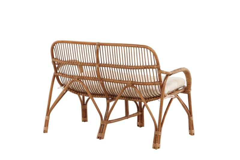 Nella Rattan Sofa - Beige - Havemøbler - Loungemøbler - Loungesofaer