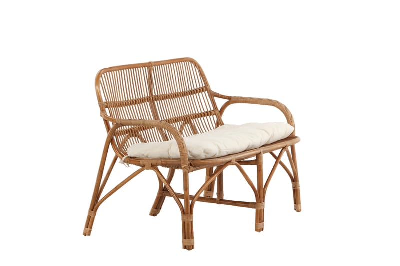 Nella Rattan Sofa - Beige - Havemøbler - Loungemøbler - Loungesofaer