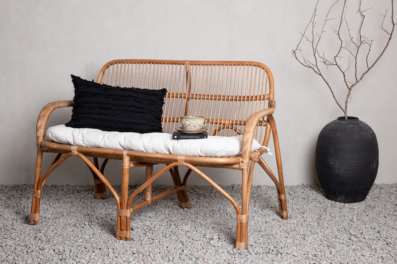 Nella Rattan Sofa - Beige - Havemøbler - Loungemøbler - Loungesofaer