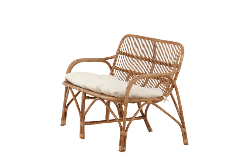 Nella Rattan Sofa - Beige - Havemøbler - Loungemøbler - Loungesofaer