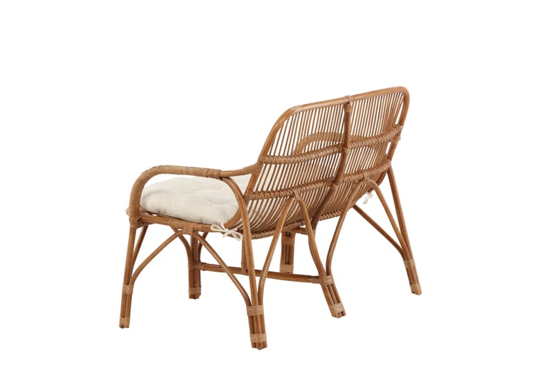 Nella Rattan Sofa - Beige - Havemøbler - Loungemøbler - Loungesofaer