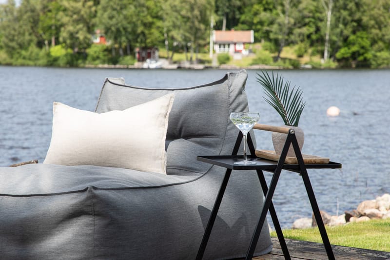 Redang Skammel Mørkegrå - Havemøbler - Balkon - Balkonmøbler - Altanstole