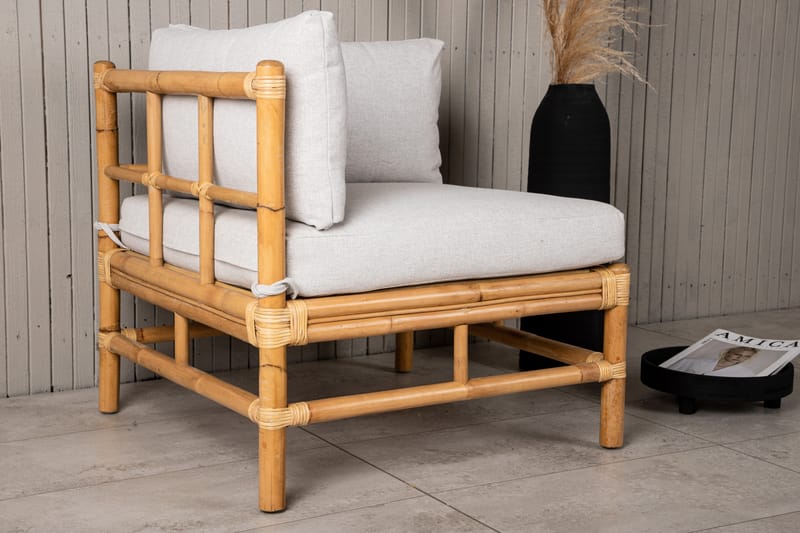 Cane Hjørnemodul - Beige - Havemøbler - Loungemøbler - Moduler - Hjørnemodul havesofa