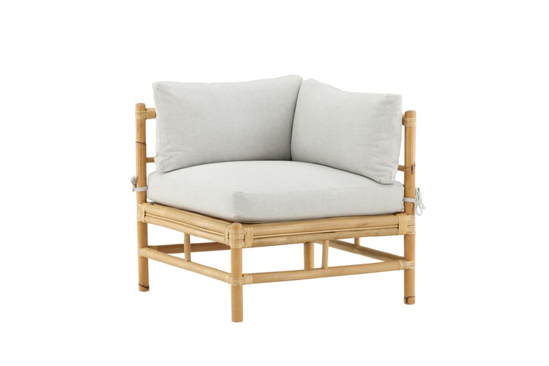 Cane Hjørnemodul - Beige - Havemøbler - Loungemøbler - Moduler - Hjørnemodul havesofa