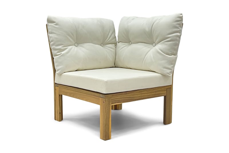 Lindha Hjørnemodul - Beige - Havemøbler - Loungemøbler - Moduler - Hjørnemodul havesofa