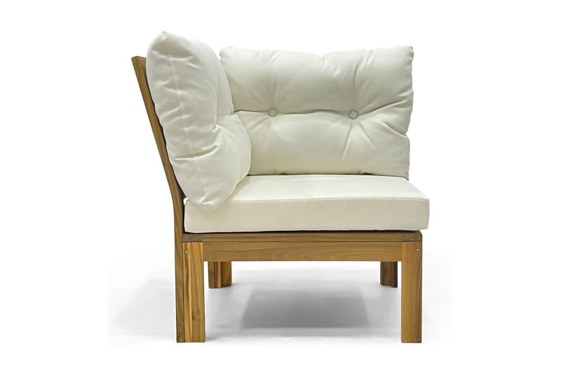 Lindha Hjørnemodul - Beige - Havemøbler - Loungemøbler - Moduler - Hjørnemodul havesofa