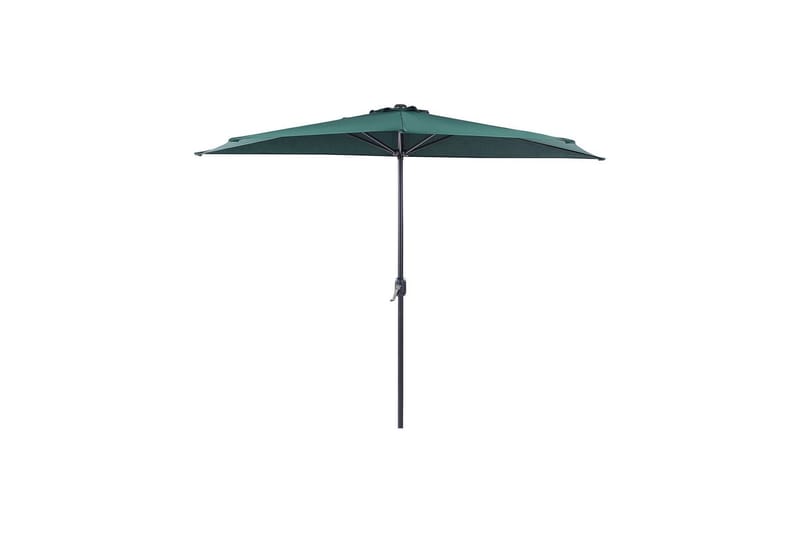 Carleton Parasol 100x100 cm - Grøn/Sort - Havemøbler - Solafskærmning - Parasoller