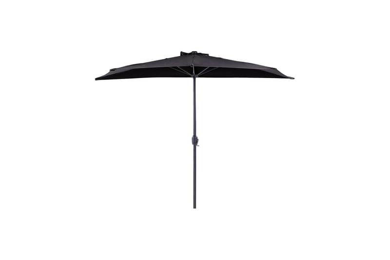 Carleton Parasol 100x100 cm - Sort - Havemøbler - Solafskærmning - Parasoller