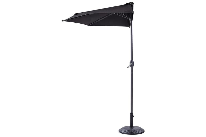 Carleton Parasol 100x100 cm - Sort - Havemøbler - Solafskærmning - Parasoller