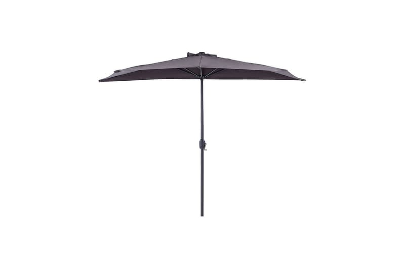 Carleton Parasol 100x100 cm - Sort/Grå - Havemøbler - Solafskærmning - Parasoller