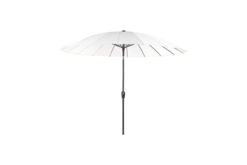 Faenza Parasol 255 cm - Beige/Sort - Havemøbler - Solafskærmning - Parasoller