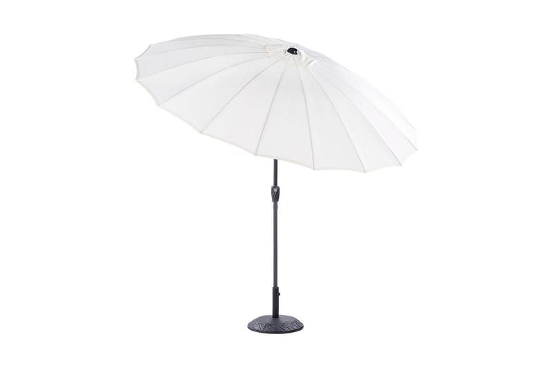 Faenza Parasol 255 cm - Beige/Sort - Havemøbler - Solafskærmning - Parasoller