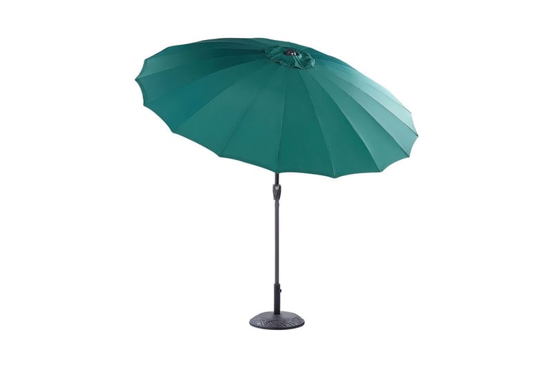 Faenza Parasol 255 cm - Grøn/Sort - Havemøbler - Solafskærmning - Parasoller