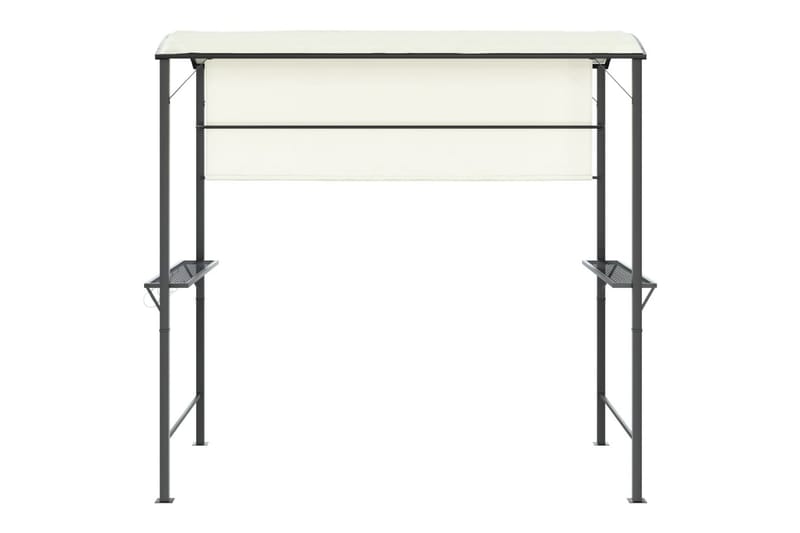 beBasic pavillon med tag 220x110x200 cm cremefarvet - Creme - Komplet pavillon