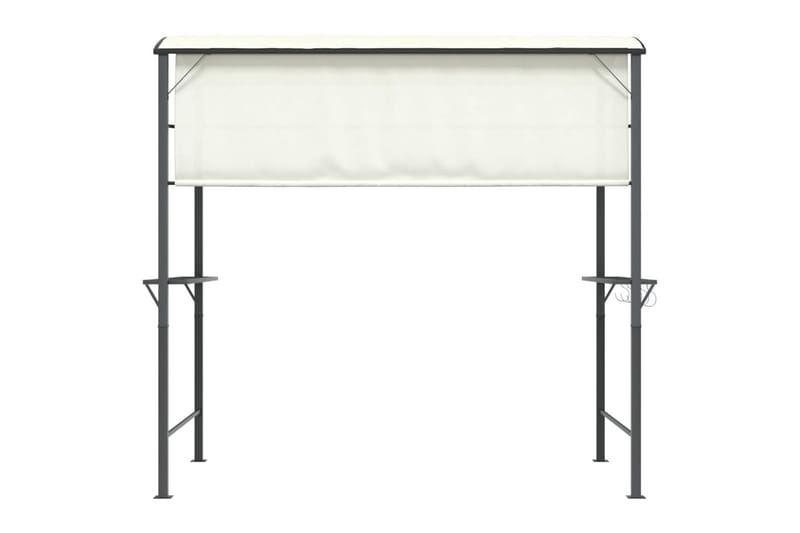 beBasic pavillon med tag 220x110x200 cm cremefarvet - Creme - Komplet pavillon