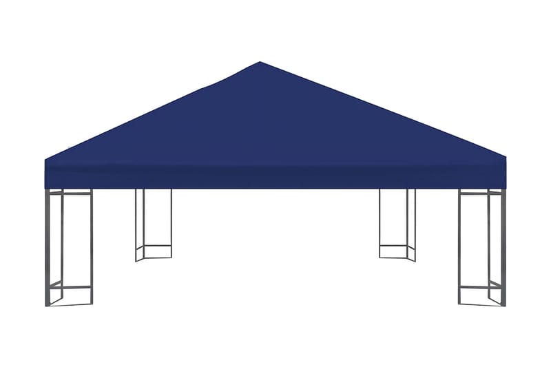 Pavillontopdække 310 G/M² 3 X 3 M Blå - Blå - Havemøbler - Solafskærmning - Havepavilloner - Pavillontag