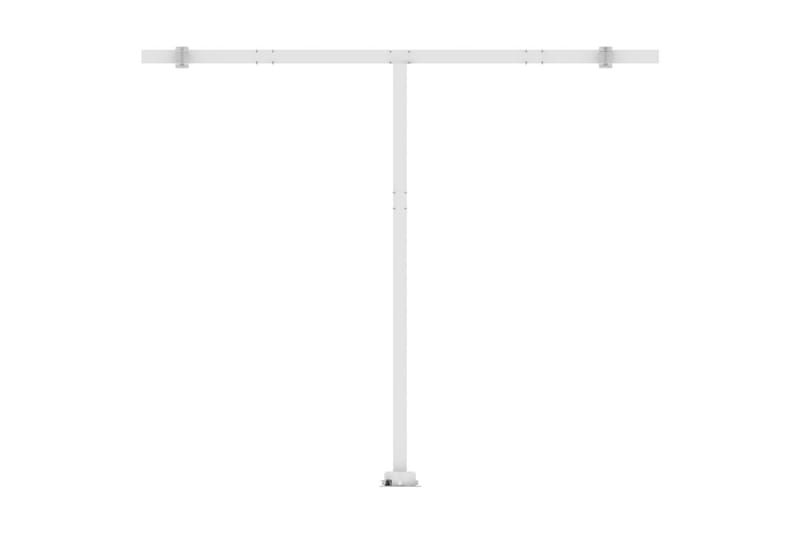 markise m. LED + vindsensor 300x250 cm automatisk antracit - Antracit - Havemøbler - Solafskærmning - Markiser - Balkonmarkise