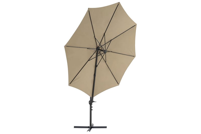 Calimera Hængende parasol 295 cm - Beige/Sort - Havemøbler - Solafskærmning - Parasoller - Hængeparasol