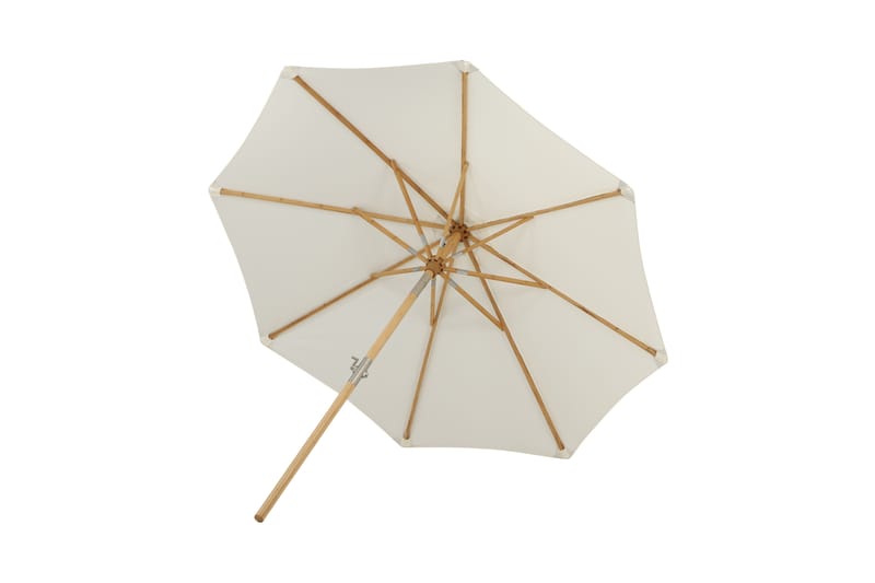 Cerox Parasol 270 cm - Hvid - Havemøbler - Solafskærmning - Parasoller