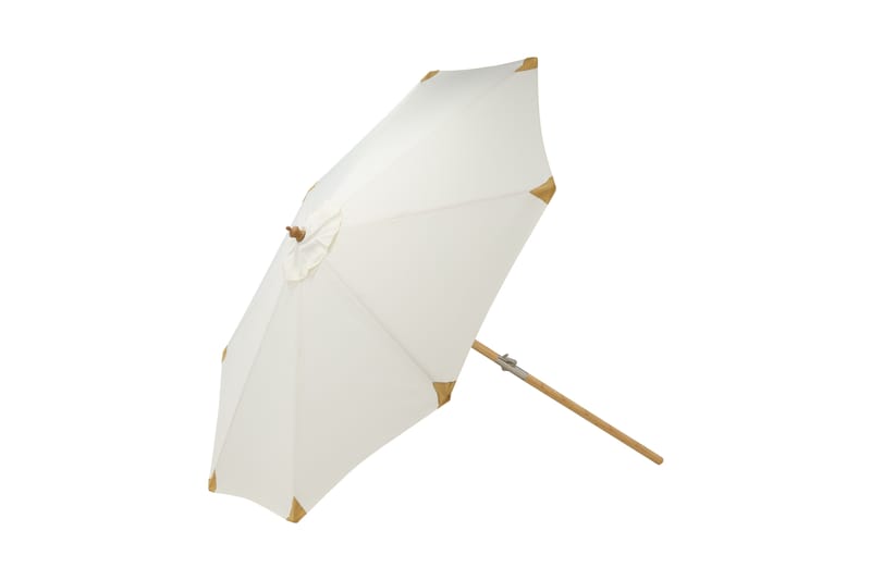 Cerox Parasol 270 cm - Hvid - Havemøbler - Solafskærmning - Parasoller