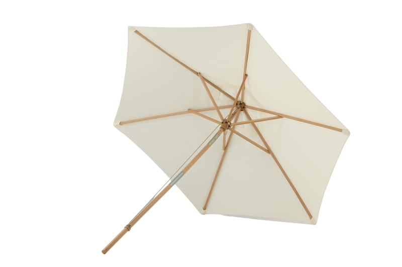 Corypho Parasol 250 cm - Hvid - Havemøbler - Solafskærmning - Parasoller