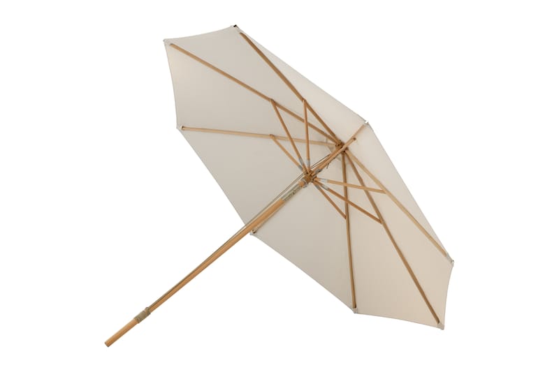 Nypo Parasol 330 cm Hvid - Venture Home - Havemøbler - Solafskærmning - Parasoller