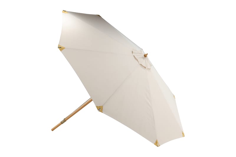 Nypo Parasol 330 cm Hvid - Venture Home - Havemøbler - Solafskærmning - Parasoller