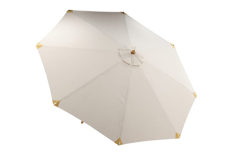 Nypo Parasol 330 cm Hvid - Venture Home - Havemøbler - Solafskærmning - Parasoller