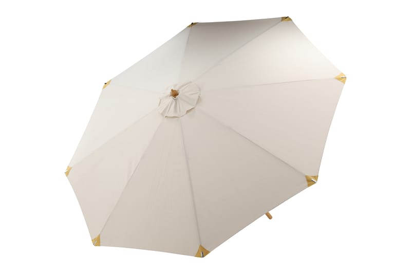 Nypo Parasol 330 cm Hvid - Venture Home - Havemøbler - Solafskærmning - Parasoller