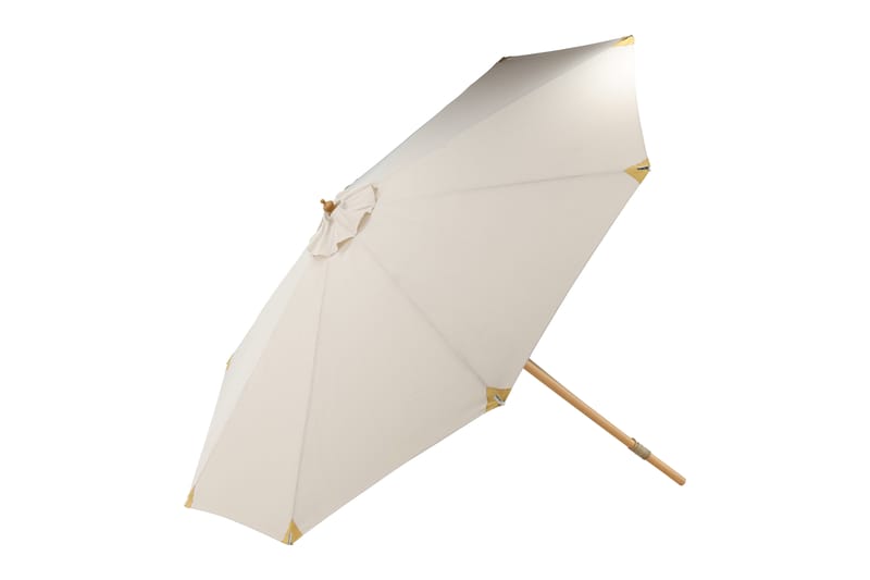 Nypo Parasol 330 cm Hvid - Venture Home - Havemøbler - Solafskærmning - Parasoller